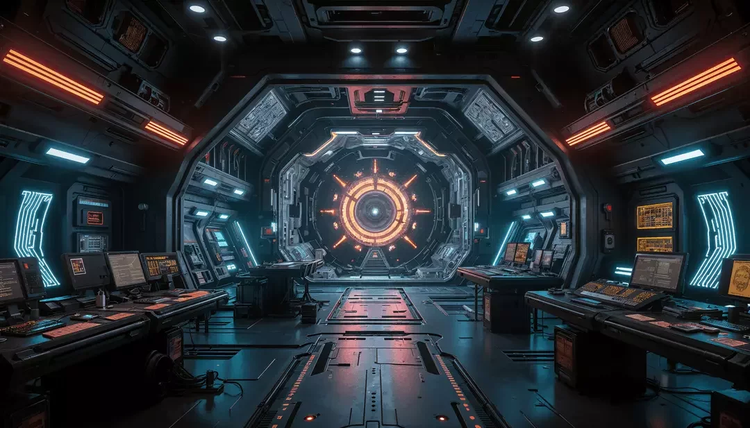 AI Space Station Generator - Space Station 1