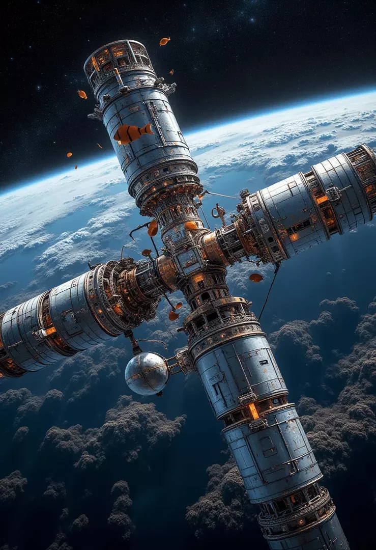 AI Space Station Generator - Space Station 2