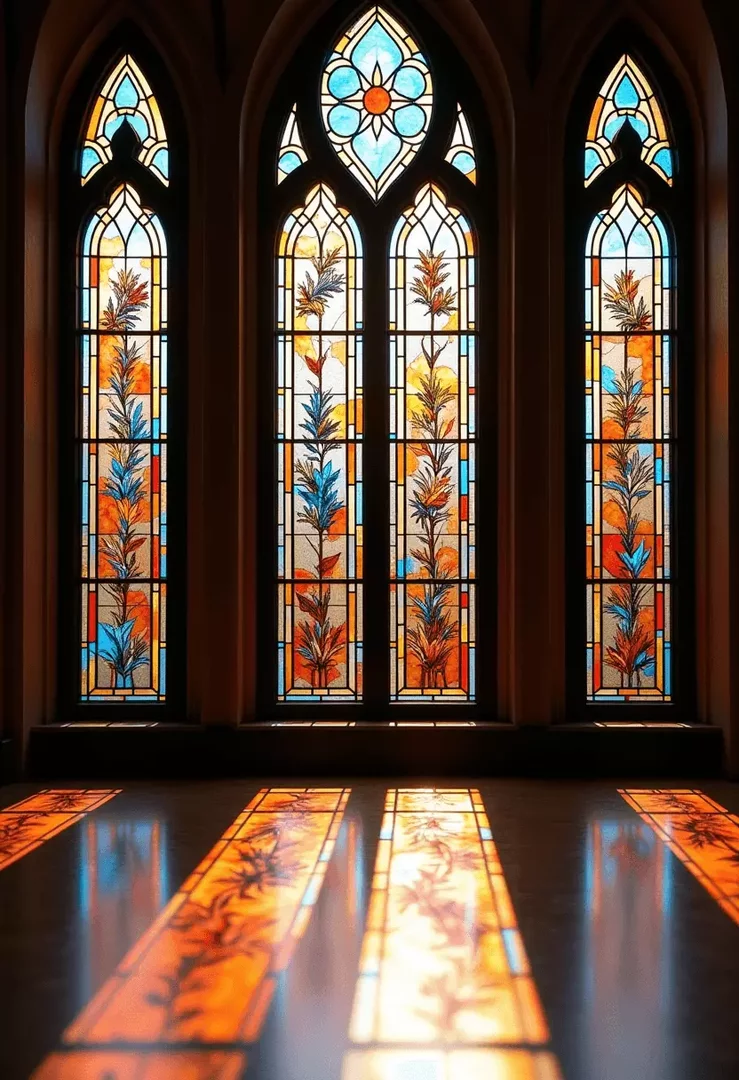 AI Stained Glass Pattern Generator - Stained Glass Pattern 1