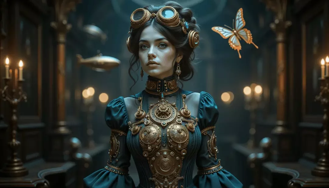 AI Steampunk Character Generator - Steampunk Character 5