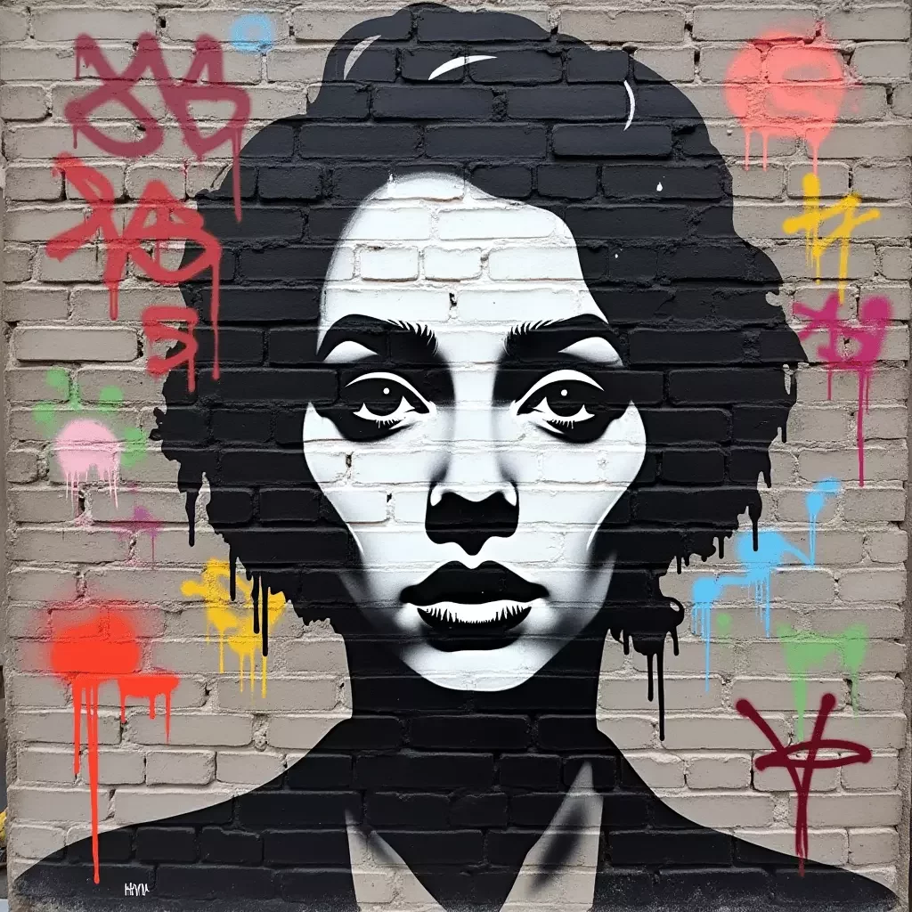 AI Stencil portrait Generator - Stencil portrait 4