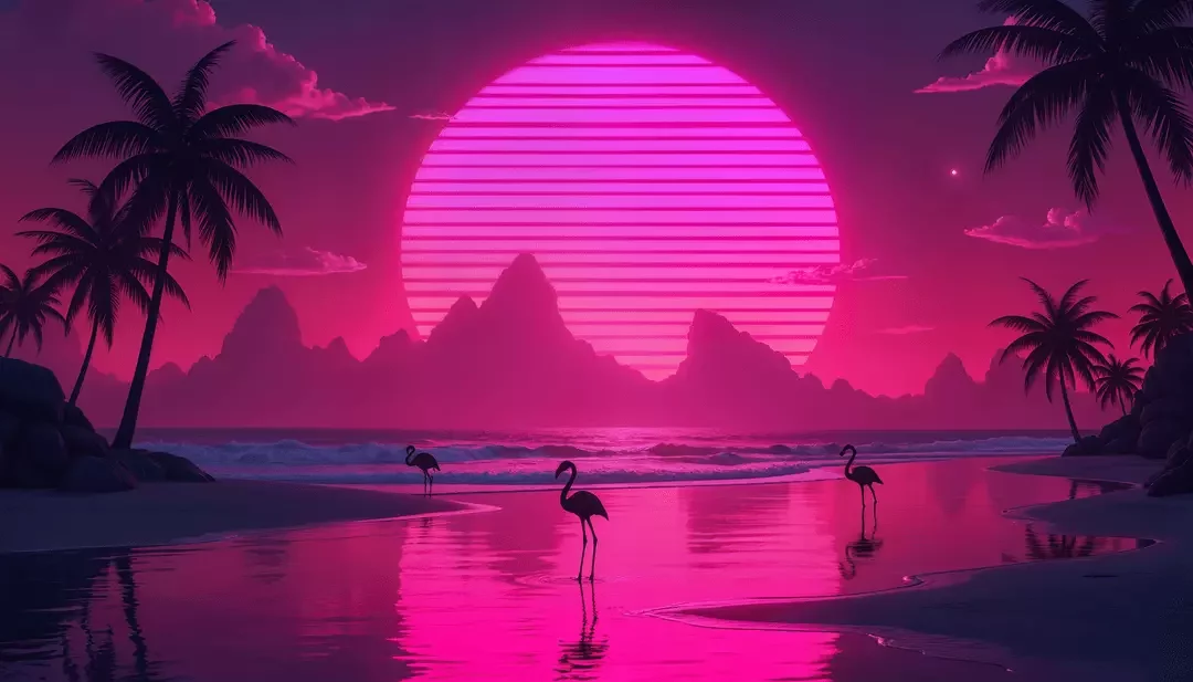 KI-Synthwave-Generator - Synthwave 3