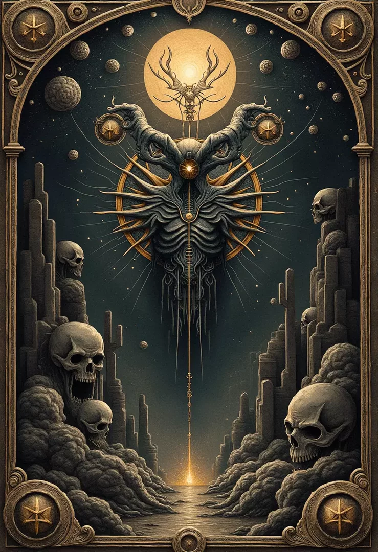 Générateur d'images Carte de tarot par IA - Carte de tarot 5