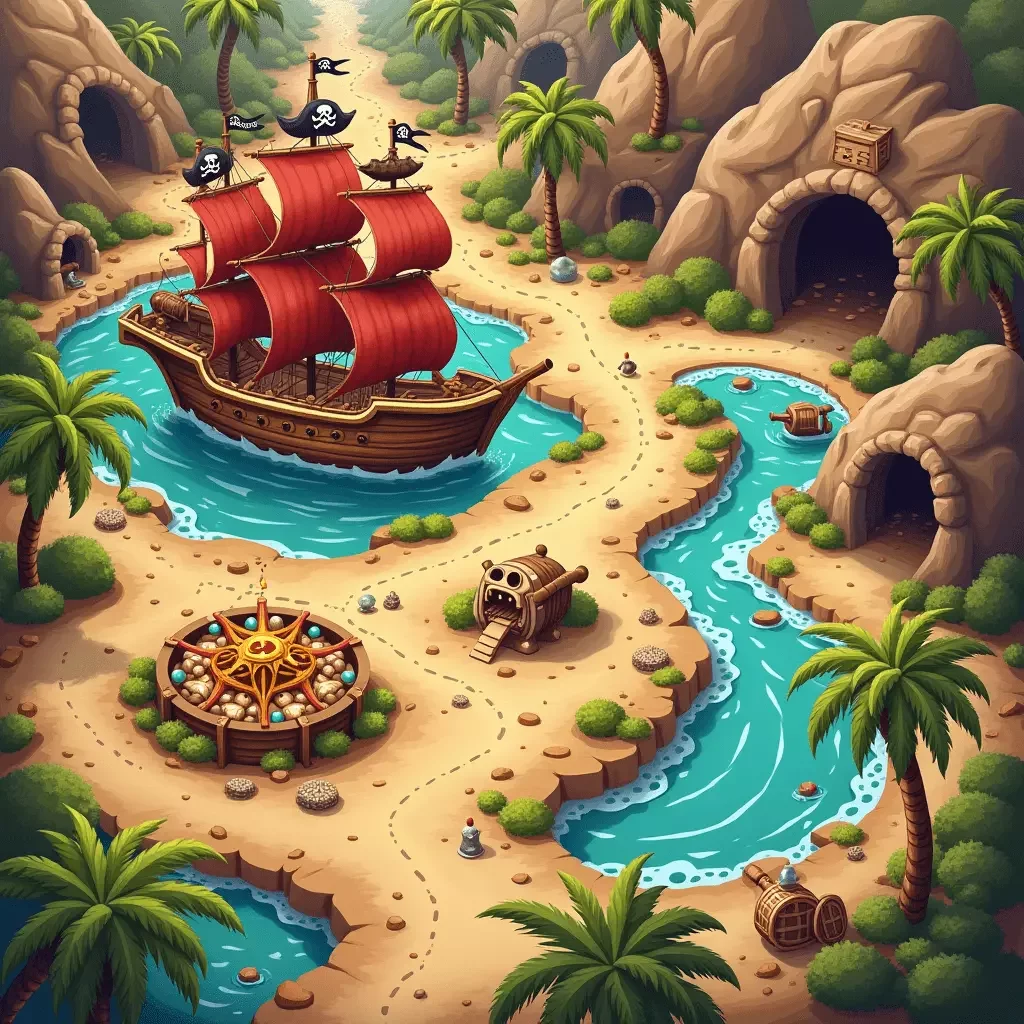 Generador de mapa de parque temático con IA - mapa de parque temático 2