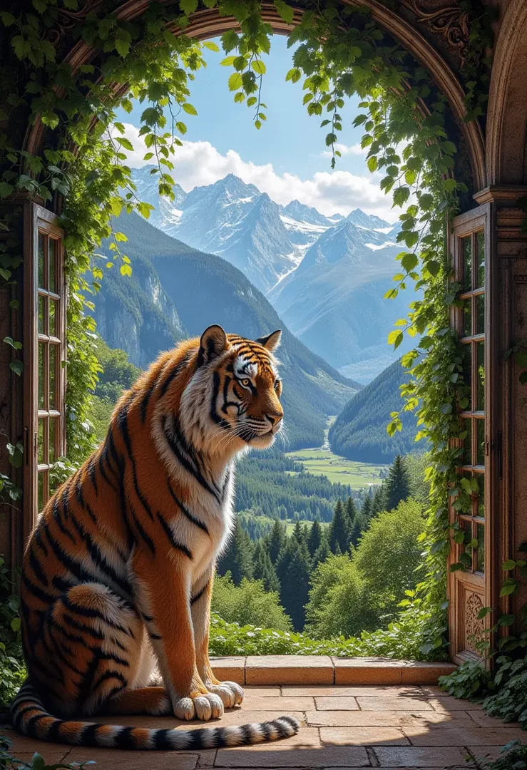 Générateur d'images Tigre par IA - Tigre 4