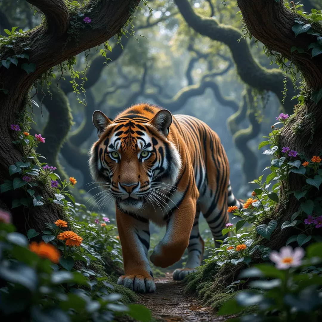 Générateur d'images Tigre par IA