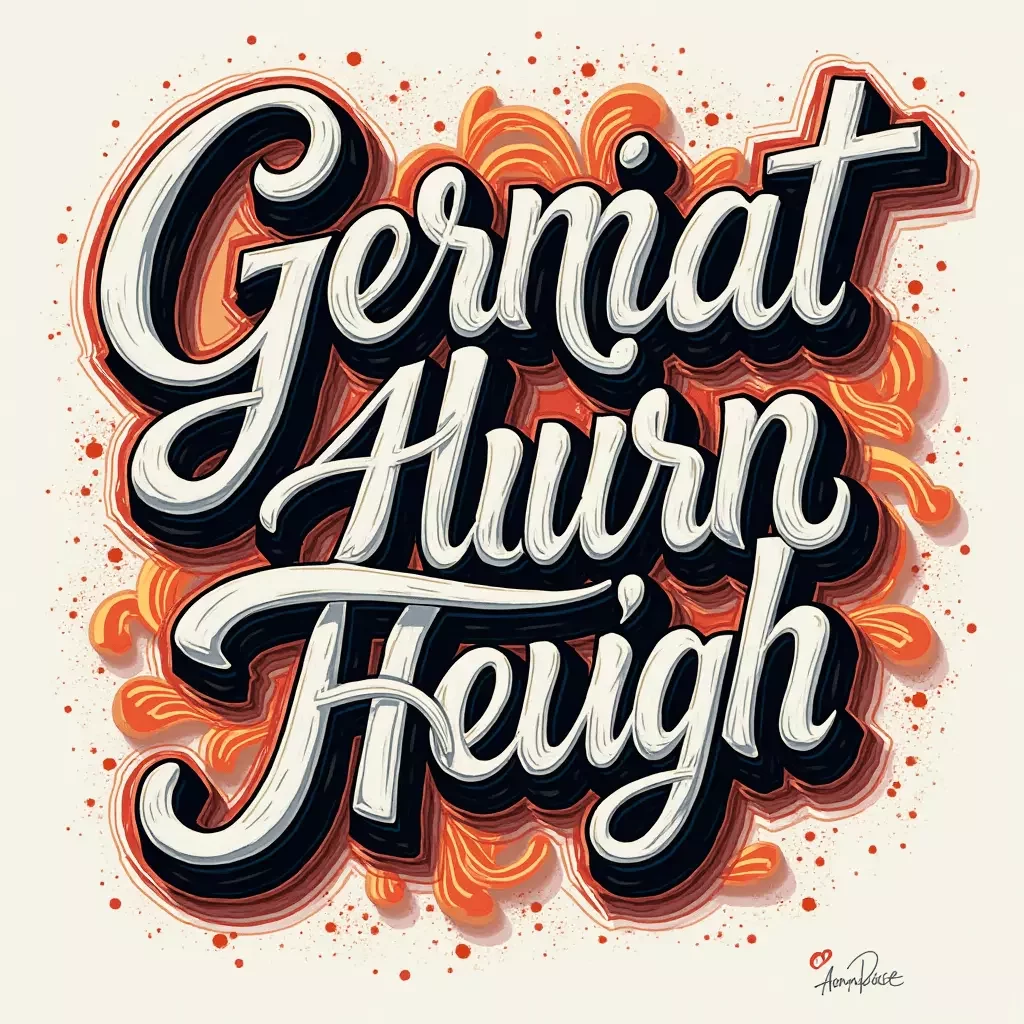 AI Typography Generator - Typography 1