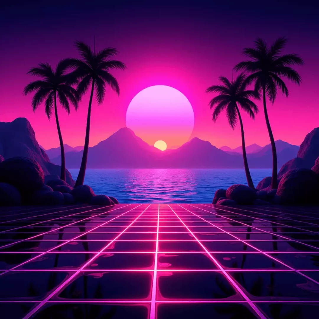 AI Vaporwave Generator